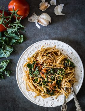 Sun dried tomato kale pasta | Eat Good 4 Life