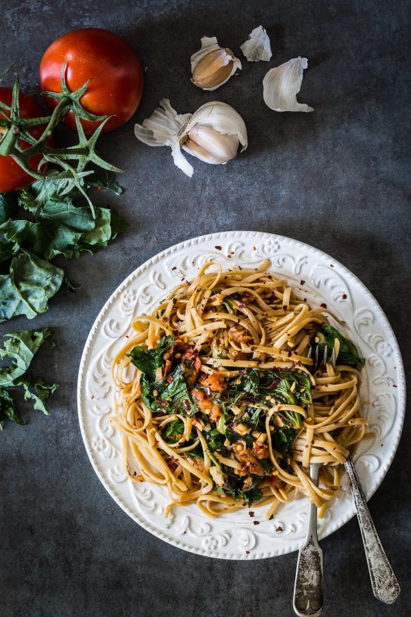 Sun dried tomato kale pasta | Eat Good 4 Life