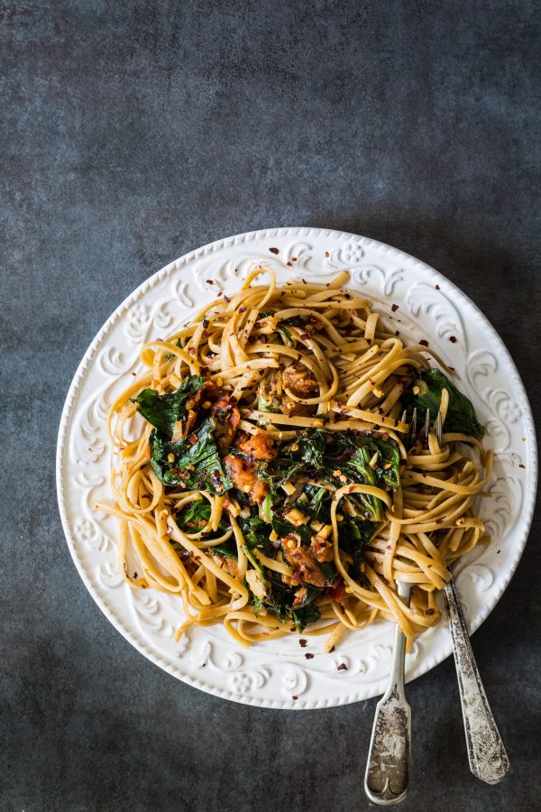 Sun dried tomato kale pasta | Eat Good 4 Life