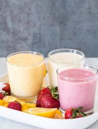 Yogurt protein smoothie 3 ways | Eat Good 4 Life