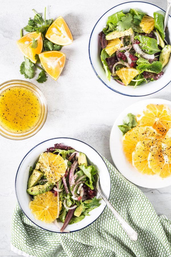 Avocado orange salad with orange honey vinaigrette | Eat Good 4 Life