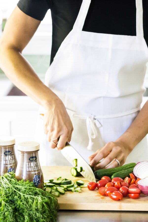 Shrimp Mediterranean salad | Eat Good 4 Life