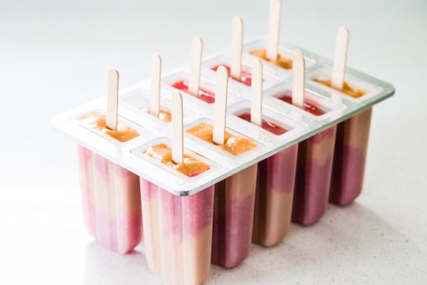 Strawberry apricot popsicles | Eat Good 4 Life