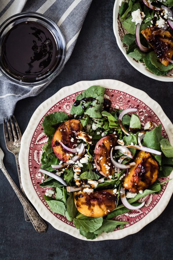 Grilled peach salad | Eat Good 4 Life