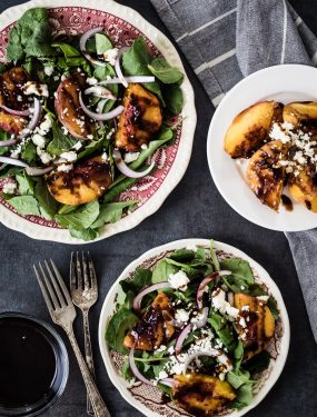 Grilled peach salad | Eat Good 4 Life