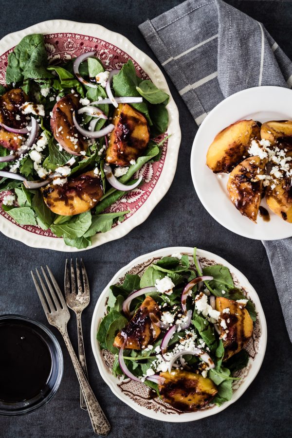 Grilled peach salad | Eat Good 4 Life