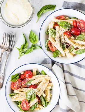 Gemelli vegetarian pasta salad | Eat Good 4 Life