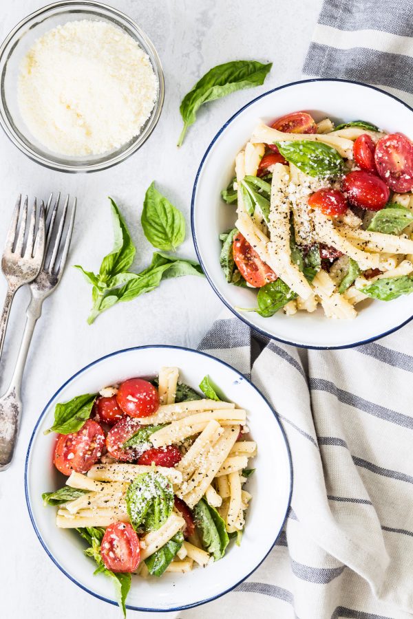 Gemelli vegetarian pasta salad | Eat Good 4 Life
