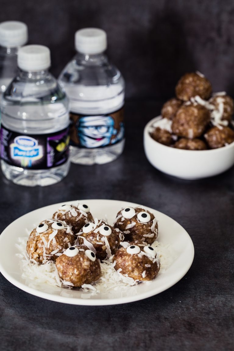 Halloween coconut date bites Eat Good 4 Life