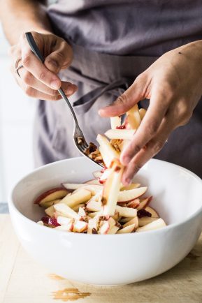 apple cranberry pecan salad | Eat Good 4 Life