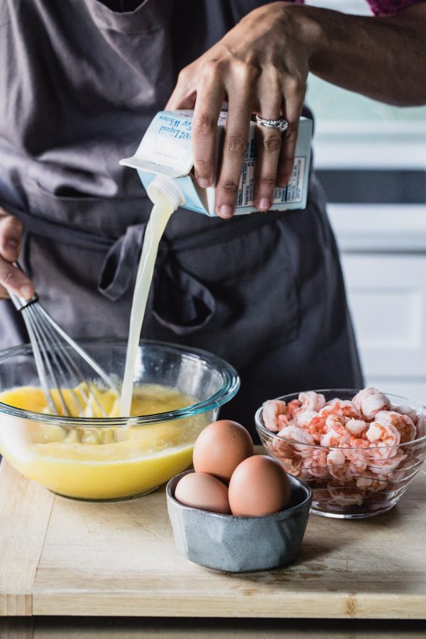 Shrimp broccoli frittata | Eat Good 4 Life