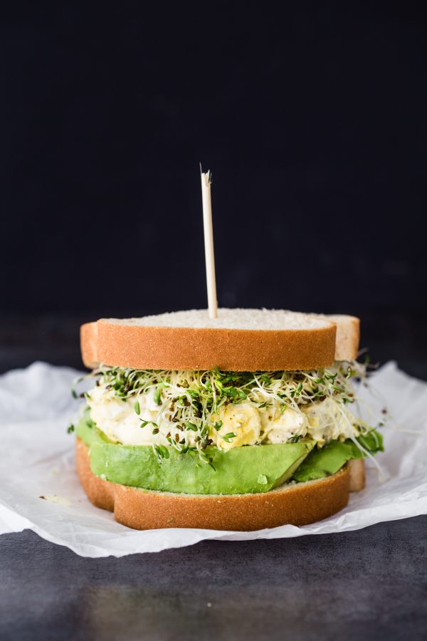 Avocado egg salad sandwich | Eat Good 4 Life
