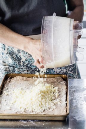 Whole wheat spinach goat cheese pizza | Eat Good 4 Life