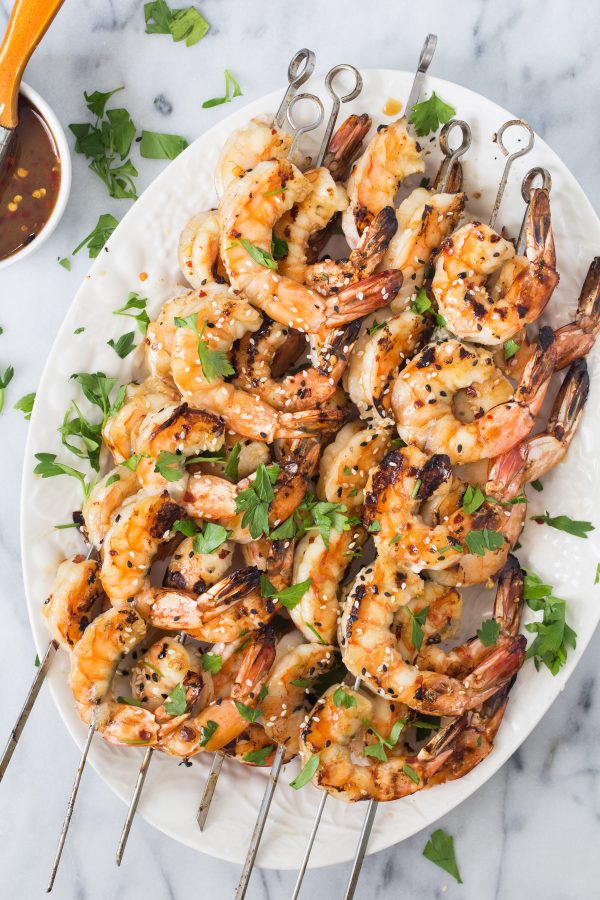 Grilled spicy orange shrimp | Eat Good 4 Life