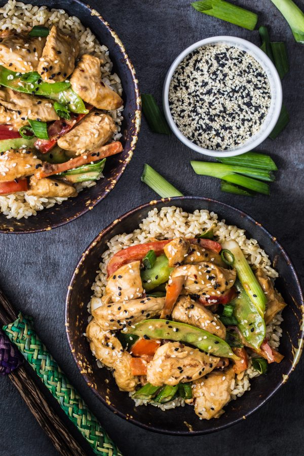 Peanut chicken stir-fry | Eat Good 4 Life