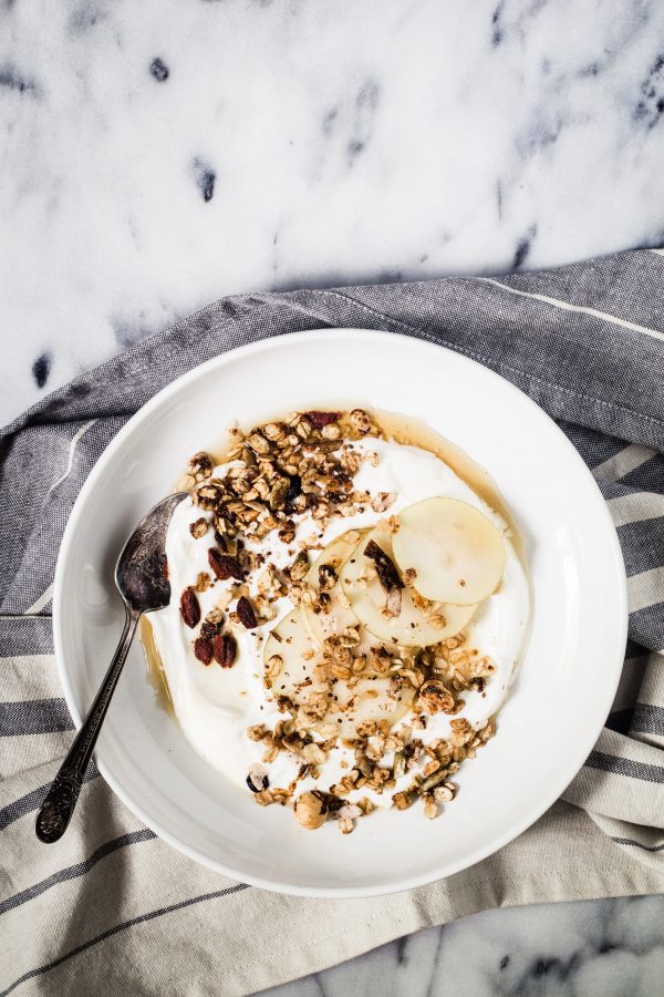 Pears with yogurt and granola | Eat Good 4 Life