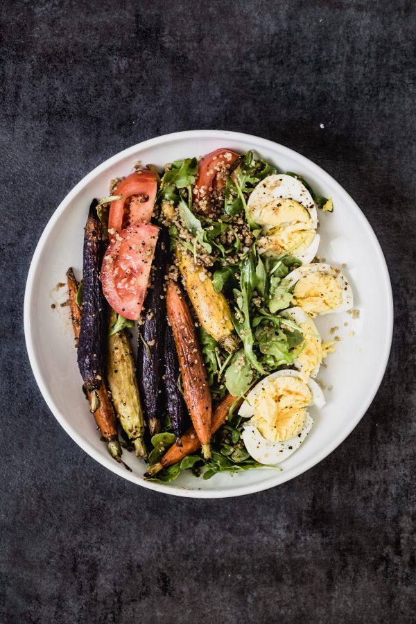 Carrot quinoa arugula salad | Eat Good 4 Life