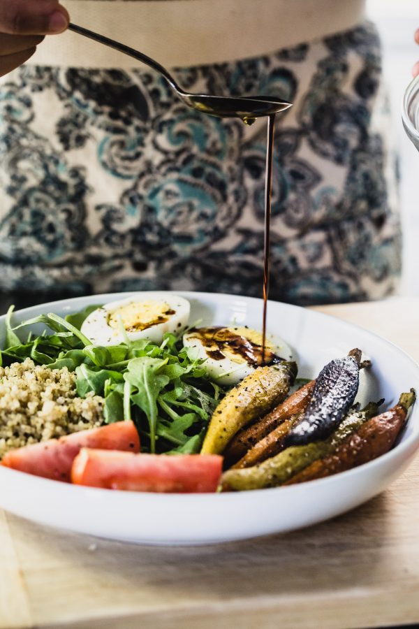 Carrot quinoa arugula salad | Eat Good 4 Life