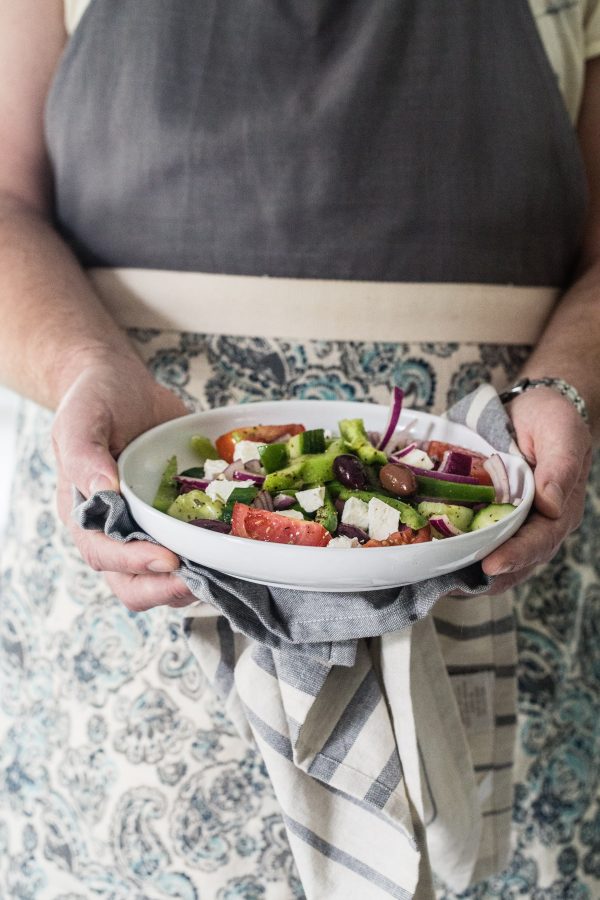 Super simple Greek salad | Eat Good 4 Life