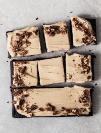 Black bean cake with coffee frosting | Eat Good 4 Life