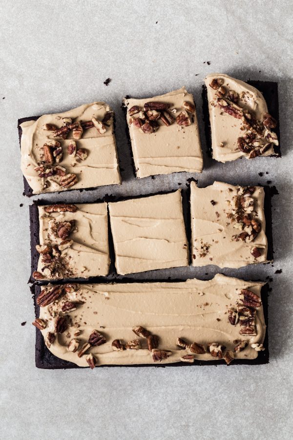 Black bean cake with coffee frosting | Eat Good 4 Life