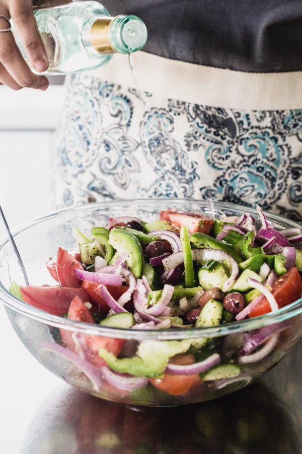 Super simple Greek salad | Eat Good 4 Life