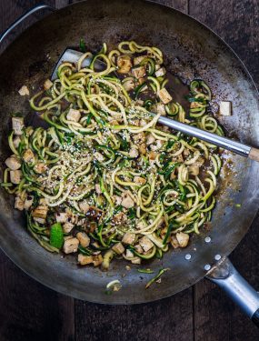 Asian zucchini noodles | Eat Good 4 Life