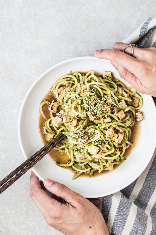 Asian zucchini noodles | Eat Good 4 Life