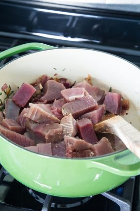 15 minutes fresh tuna spanish stew | Eat Good 4 Life