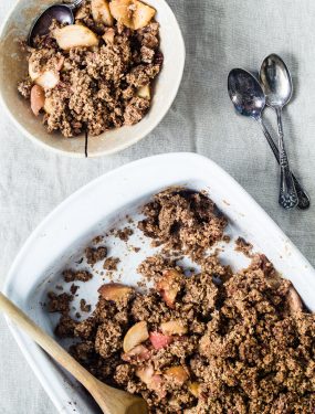 Gluten free apple pecan crisp | Eat Good 4 Life