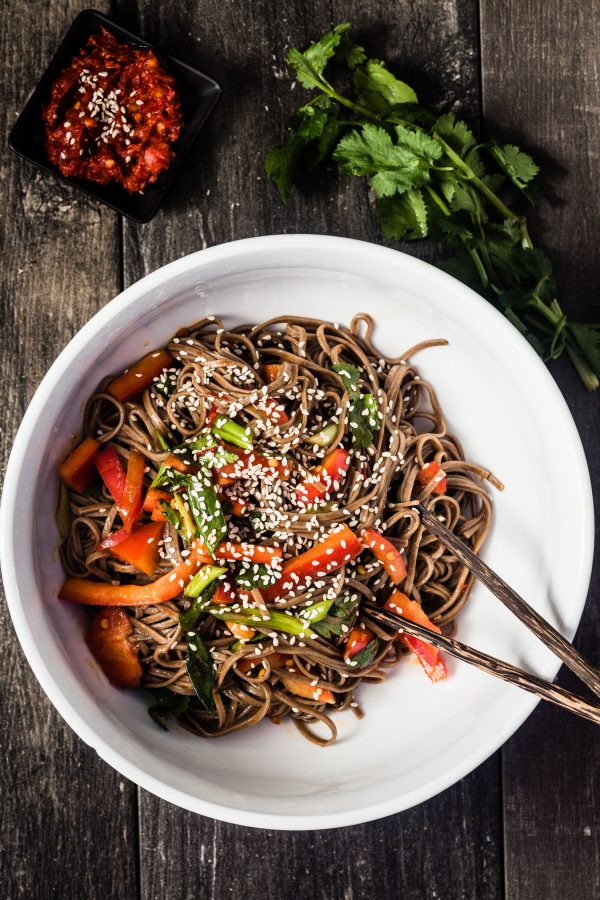 15 minutes soba noodle salad | Eat Good 4 Life