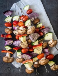 Grilled vegetable skewers | Eat Good 4 Life