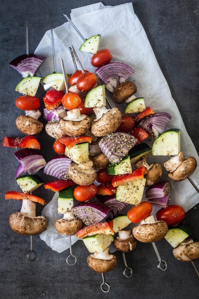 Grilled vegetable skewers | Eat Good 4 Life