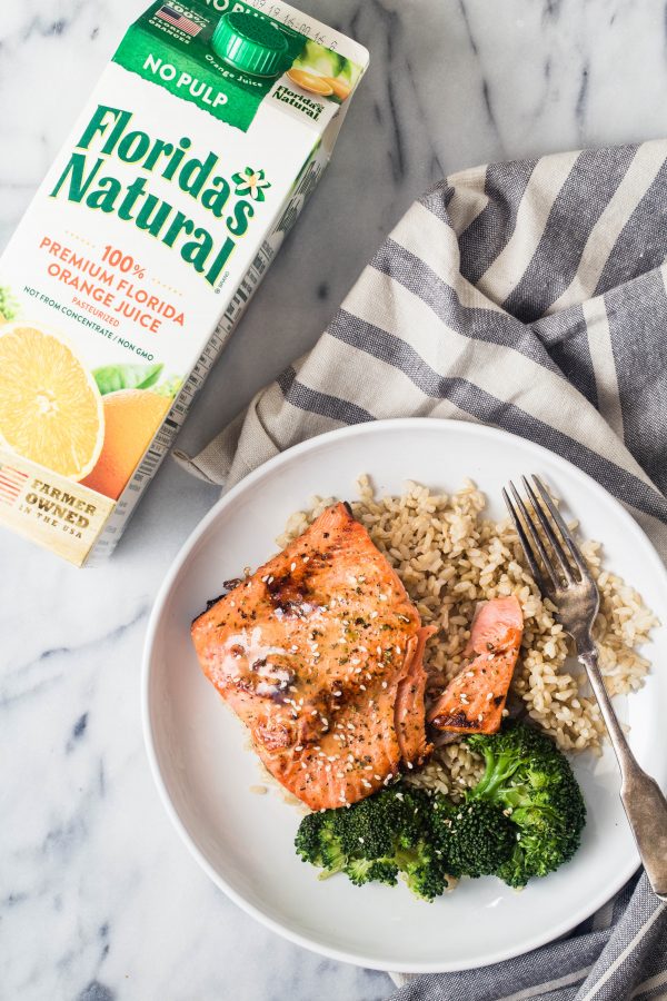 Glazed bourbon orange salmon | Eat Good 4 Life