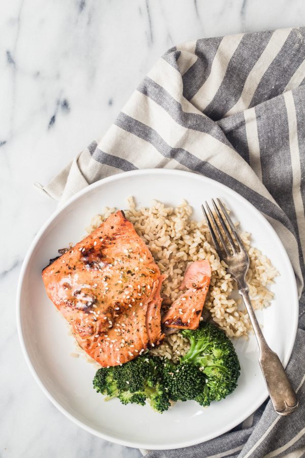 Glazed bourbon orange salmon | Eat Good 4 Life