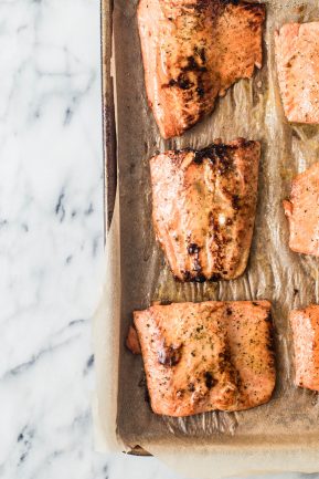 Glazed bourbon orange salmon | Eat Good 4 Life