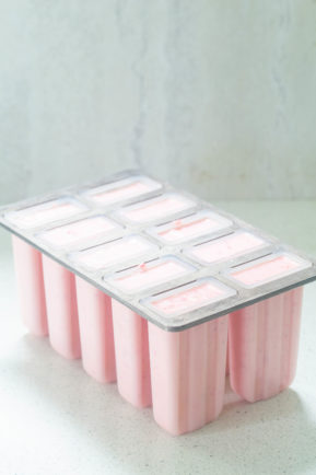 Creamy strawberry lemonade popsicles | Eat Good 4 Life