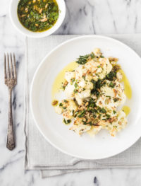 Roasted cauliflower with parsley and lemon | Eat Good 4 Life