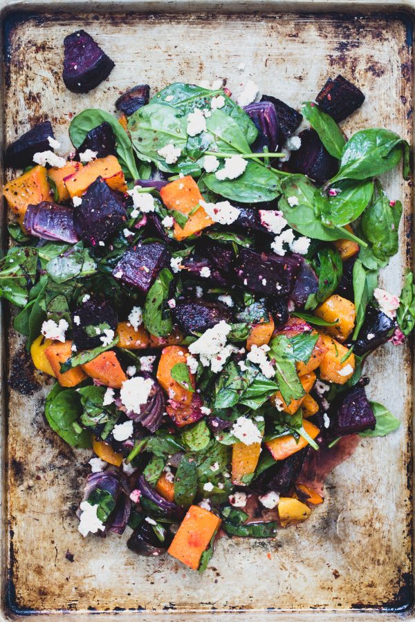 Eat Good 4 Life | Roasted vegetable salad with orange vinaigrette 