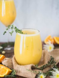 eat good 4 life | Orange thyme mimosa