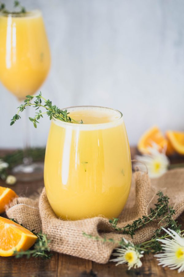 eat good 4 life | Orange thyme mimosa