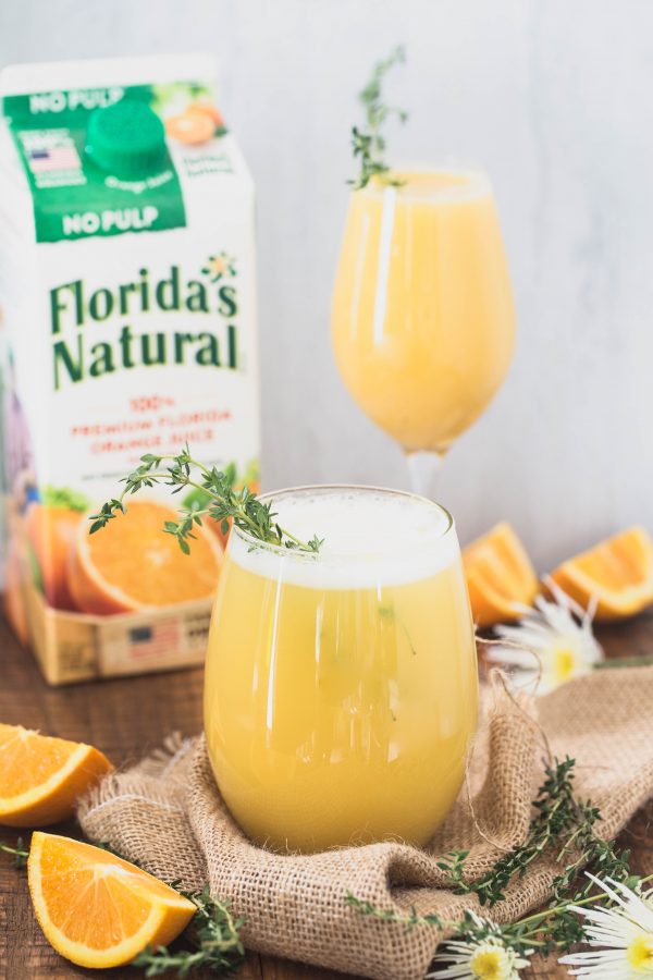 eat good 4 life | Orange thyme mimosa