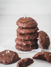 gluten free chocolate orange truffle cookies| Eat Good 4 Life