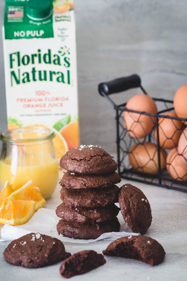 gluten free chocolate orange truffle cookies| Eat Good 4 Life
