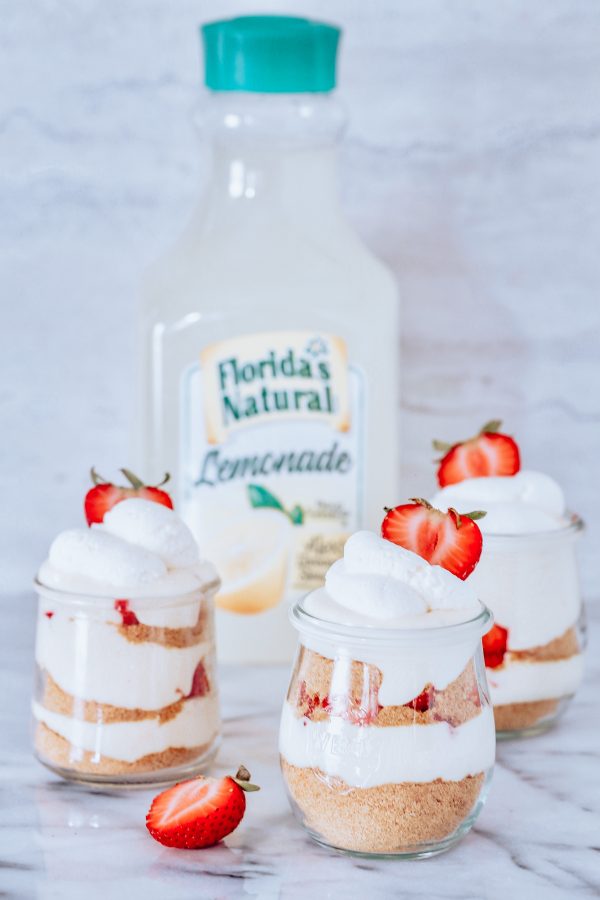 no bake strawberry lemonade cheesecake | Eat Good 4 Life